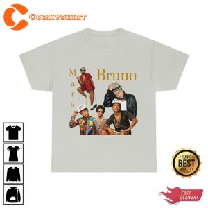 Bruno Mars Old School Music Artist Unisex Graphic Tee