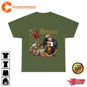 Bruno Mars Old School Music Artist Unisex Graphic Tee