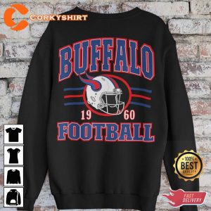 Buffalo Bills 1960 Football Vintage Unisex Crewneck Shirt