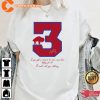 Buffalo Bills Damar Hamlin 3 Love Shirt