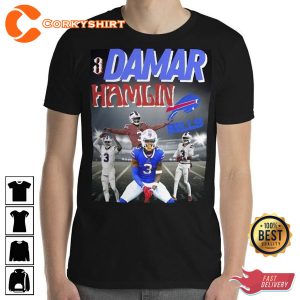 Buffalo Bills Damar Hamlin T-Shirt Printing