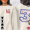 Buffalo Bills Love 3 Two Sides Shirt