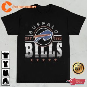 Buffalo Vintage Game Day Shirt Football Fan Gift