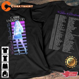 Carrie Underwood Denim Rhinestones Tour 2023 T-Shirt
