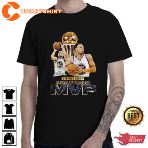 Champion Stephen Curry NBA Finals MVP Signatures Shirt