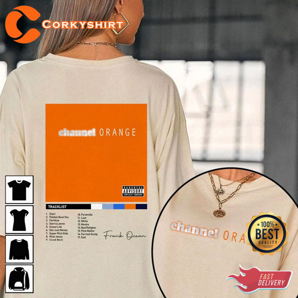 Channel Orange Frank Ocean Blonde Fan Gift New Album Cover