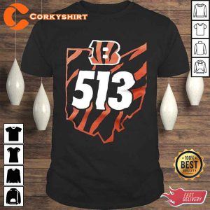 Cincinnati Bengals 513 logo Bengals 51 Shirt