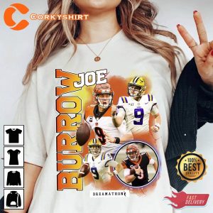 Cincinnati Bengals 90s Vintage Bootleg Design Joe Burrow Shirt