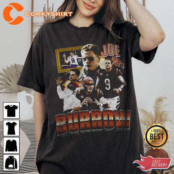 Joe Burrow Sweatshirt, NFL Football American Football Cincinnati Bengals  Tee - Bring Your Ideas, Thoughts And Imaginations Into Reality Today