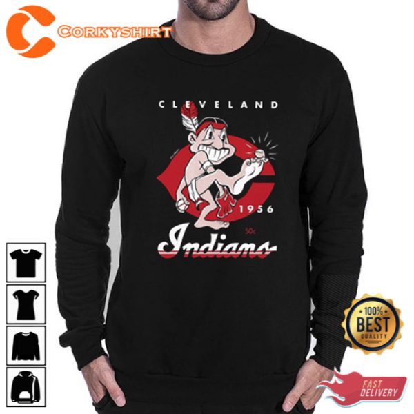 Cleveland Indians Anniversary T Shirt Design