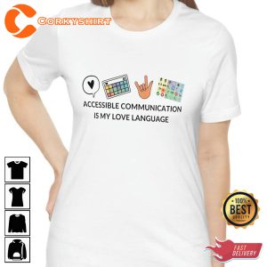 Communication Is My Love Language Women Valentines Days Unisex T-Shirt