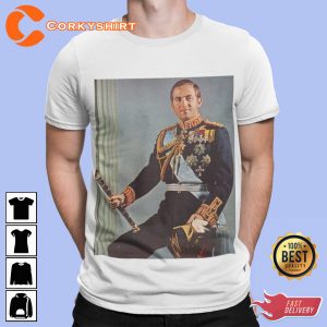 Constantine II The last King of Greece Unisex Graphic T-Shirt Design