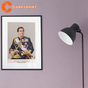 Constantine II of Greece The last King Wall Art Home Decor Poster