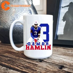 Damar Hamlin Buffalo Bills Hot Trendy Mug