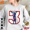 Damar Hamlin Number 3 Pray for Hamlin Gift for Football Player Unisex Sweatshirt