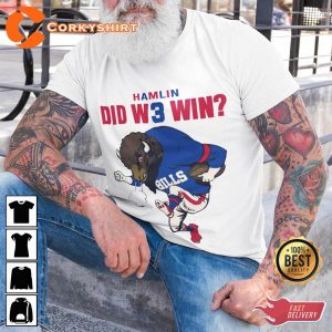 Did-We-Win-Hamlin-Football-Gift-For-Bills-Fans-Unisex-T-Shirt