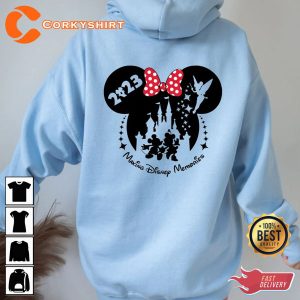 Disney Couple 2023 Mickey Mouse and Minnie Mouse Happy Mickey and Family Hoodie