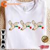 Duck Valentines Day Duck With Heart Funny Unisex Graphic T-shirt