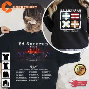 Ed Sheeran Mathematics Tour 2023 T Shirt