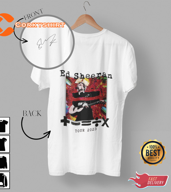 Ed Sheeran Tour Music T-Shirt