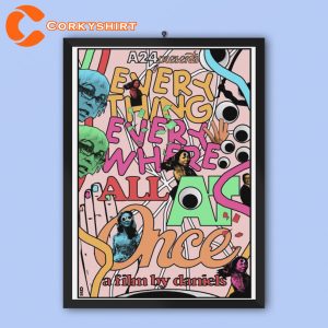 Everything Everywhere All at Once A Film By Danniel Graphic Poster