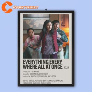 Everything Everywhere All at Once Michelle Yeoh Fan Gift Poster
