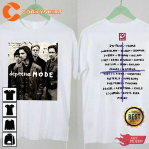 Faith Devotional 1993 Depeche Mode Music Tour T-Shirt