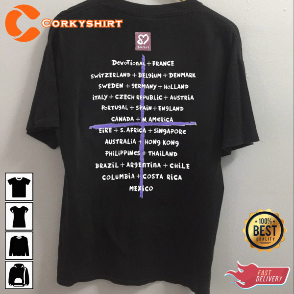 Faith Devotional 1993 Depeche Mode Music Tour T-Shirt - Corkyshirt
