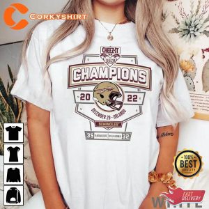 Florida State Football 2022 Cheez It Bowl Champions T-Shirt