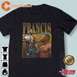 Francis Ngannou The Predator Mma Vintage Fighter Champions 2022 shirt