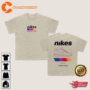 Frank Ocean Blonde Aesthetic Nikes Hip Hop Unisex Graphic T-Shirt