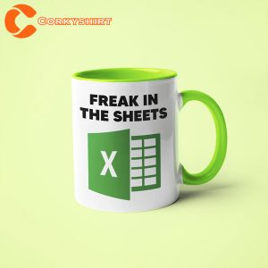 Funny Accountant Freak In The Sheets Mug