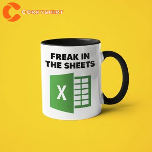 Funny Accountant Freak In The Sheets Mug