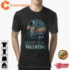 Funny Coffee Is My Valentine Skeleton Unisex T-Shirt