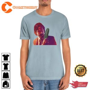 Funny John Wick Cucumber Reeves Unisex Graphic Shirt