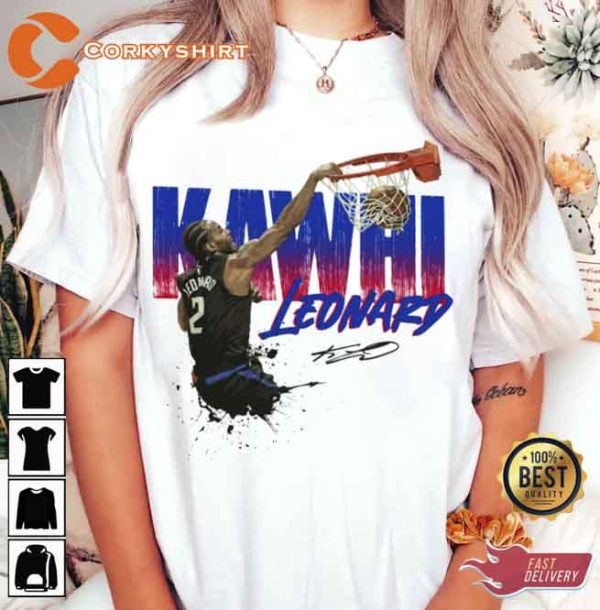 Geometric Design Basketball Kawhi Leonard Sweatshirt