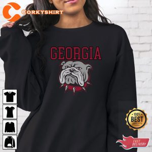 Georgia Sweatshirt Ga Bulldogs College Football Shirt