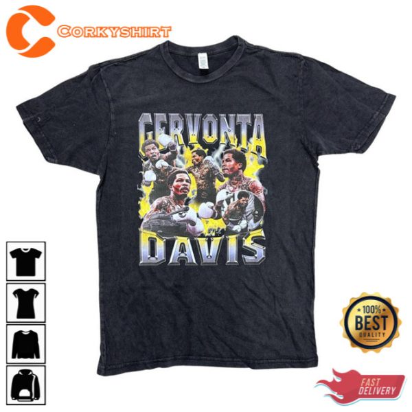 Gervonta Tank Davis Vintage Style 90’s Bootleg T-Shirt