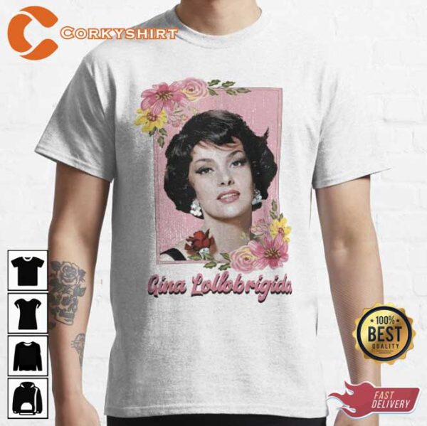 Gina Lollobrigida Actrice Unisex T-shirt