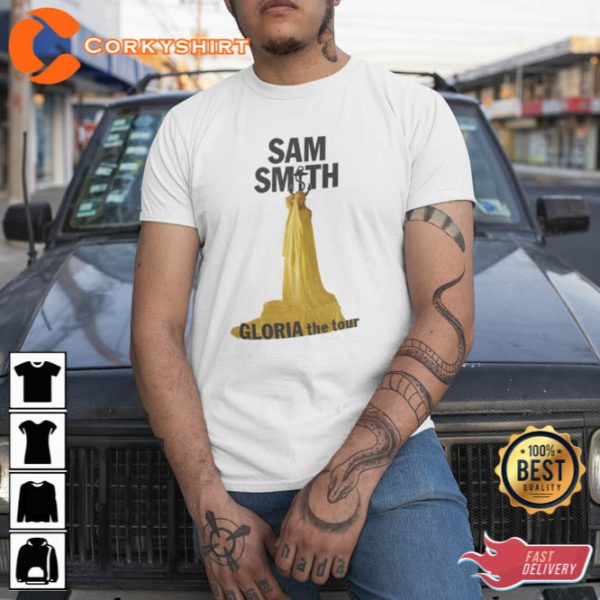 Gloria The Tour Shirt Sam Smith World Tour 2023 T Shirt