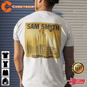 Gloria The Tour Shirt Sam Smith World Tour 2023 T Shirt