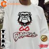 Go Dawgs Georgia Bulldogs T-shirts Vintage