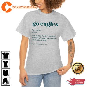 Go Eagles Definition Philadelphia Eagles Funny Unisex T-Shirt