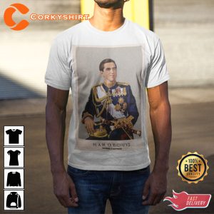 Greece’s King Constantine II The last King Unisex Graphic Printed T-Shirt