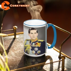 Greece’s Last King Constantine II Rest in Peace the King Mug