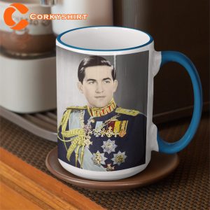 Greece’s Last King Constantine II Rest in Peace the King Mug