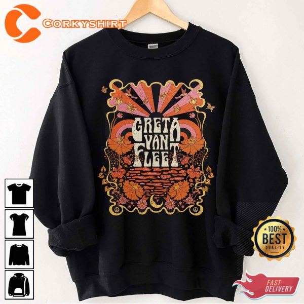 Greta Van Fleet Shirt Sweatshirt Hoodie