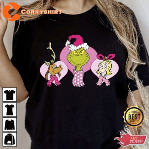 Grinch and Max Dog Disneyland Matching Valentine Shirt