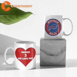 Hamlin Buffalo Bills We Love You Mug