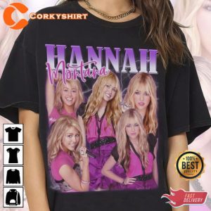 Hannah Montana Vintage 90s Style Unisex T-Shirt